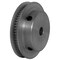 B&B Manufacturing 60-2P03-6FA3, Timing Pulley, Aluminum, Clear Anodized,  60-2P03-6FA3 - alternate 2